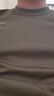 际华三五三五体能服短袖训练服套装夏季短袖圆领工作服T恤军迷短裤男 短袖体能服-单上衣 165-170（92-96） 【适合120-145斤】 实拍图