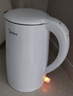 美的（Midea）电热水壶烧水壶 2L大容量泡茶 304不锈钢0涂层 1800W快速加热MK-SH20M320【价保618】 实拍图