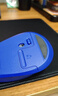 罗技（Logitech）M330 静音鼠标 无线鼠标 办公鼠标 右手鼠标 蓝色 带无线2.4G接收器 实拍图