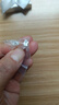 QMXDS999纯银小猫咪耳钉女士足银养耳洞睡觉免摘可爱精致耳环女礼物 小猫耳钉一对 实拍图