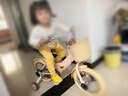 凤凰（Phoenix）儿童自行车3-4-6-10岁宝宝脚踏车男孩女孩童车折叠单车 仰望樱花粉+辐条轮-带后座款 14寸（建议身高100-120cm） 实拍图