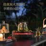 摩飞电器（Morphyrichards）【价保618】全玻璃养生壶多功能围炉煮茶电陶炉煮茶器煮茶炉泡茶器不挑器具360°环状煨烤MR6096灰 实拍图