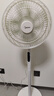 美的（Midea）【幸运草安睡1S】一级能效直流变频声控电风扇家用遥控卧室静音落地扇台式桌面抗菌大风力转页扇 实拍图