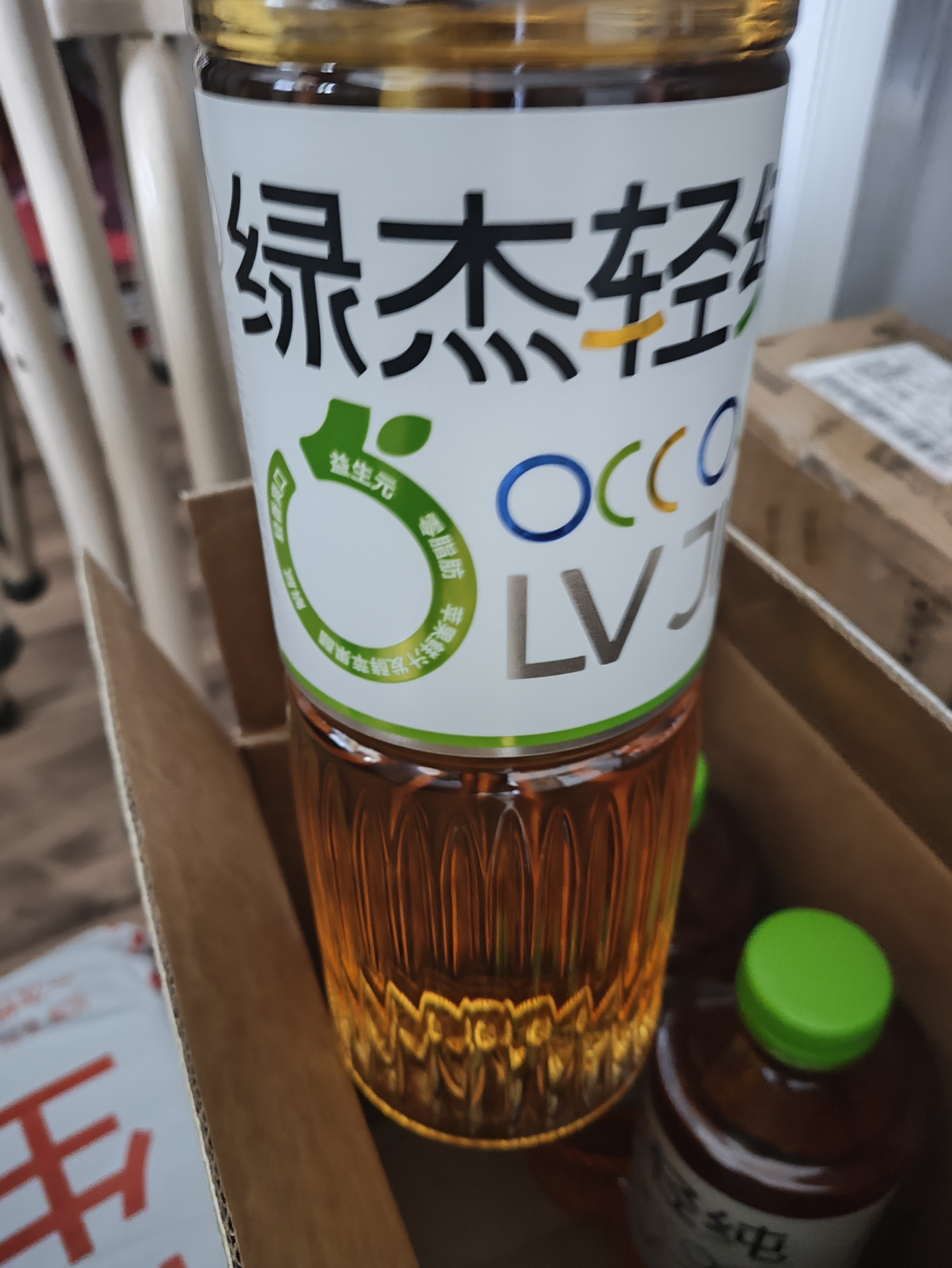 绿杰发酵型苹果醋饮料1.25L 60%果汁0脂肪0蔗糖大容量装 聚会家庭装 实拍图