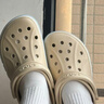 卡骆驰（CROCS）贝雅卡骆班洞洞鞋轻便耐磨一脚蹬休闲鞋女鞋时尚沙滩鞋|205089 矿物蓝-4JQ 40 (250mm) 实拍图