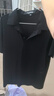 皮尔卡丹（pierre cardin）男士高端短袖t恤2026夏季新款商务休闲免烫桑蚕丝半袖polo衫上衣 813黑色 【亲肤桑蚕丝无痕免烫】 L 175【建议145-155斤】 实拍图