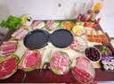 京饷烤肉烧烤火锅食材套餐2.7斤 含牛羊肉串牛排白虾韩式风味源头直发 实拍图