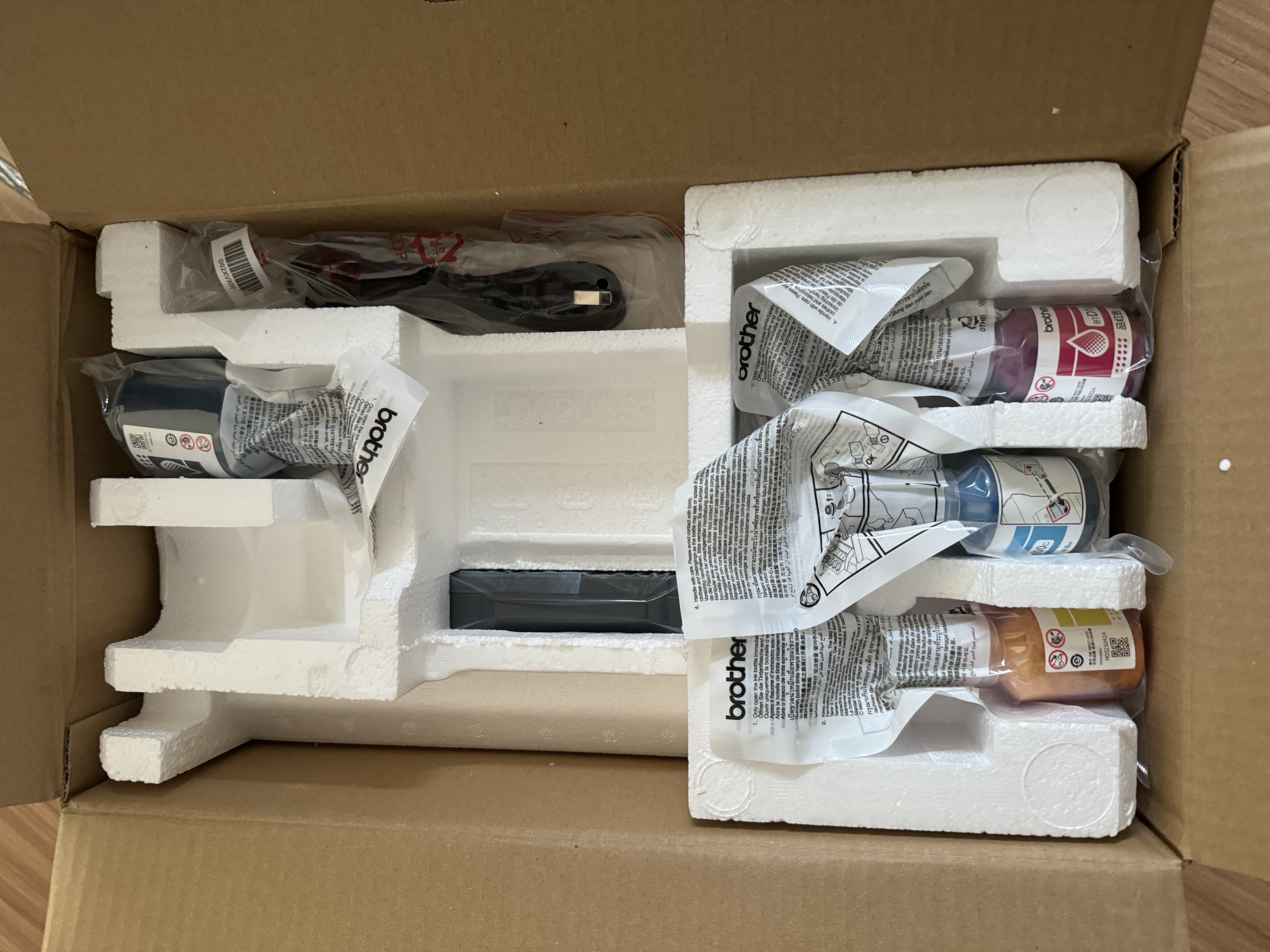 兄弟（brother）DCP-T735DW彩色墨仓自动双面打印机复印扫描一体机输稿家用办公照片A4小型无线手机远程T725DW升级 T725DW/T720DW同款升新款标配发货 实拍图