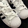 阿迪达斯adidas三叶草贝壳头SUPERSTARII男女休闲鞋 IH8659 38码 实拍图