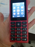 HMD101 4G全网通 传承诺基亚经典 双卡双待 直板大按键大字体学生老人功能机备用AI手机 红色 实拍图