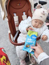 小鹿蓝蓝婴幼儿威化饼干奶香草莓味强化钙和维B1 宝宝儿童零食39g 10月+ 实拍图