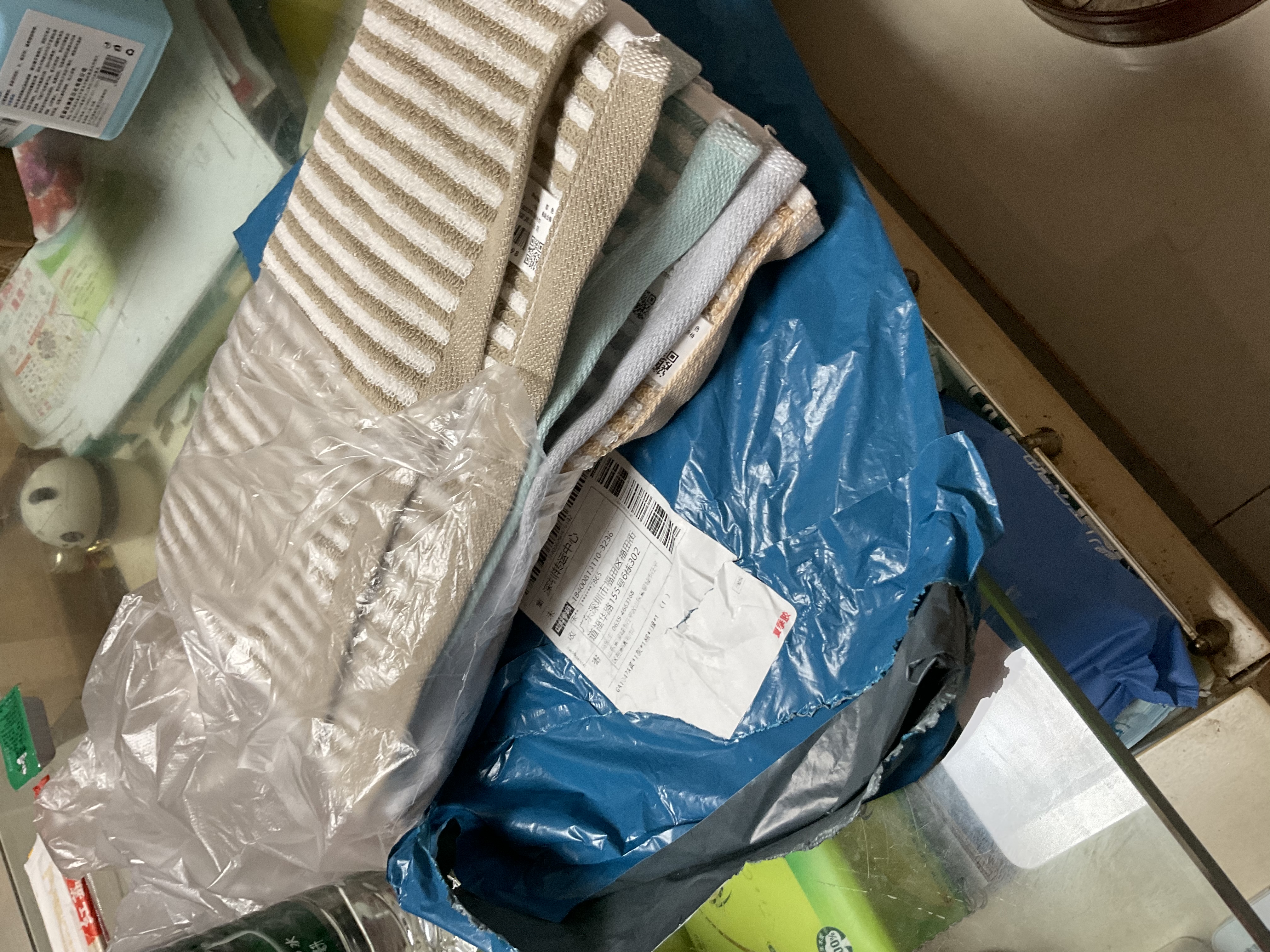 金号纯棉毛巾 A类新疆棉家用婴幼儿洗脸毛巾吸水面巾 柔软吸水 绿色+棕色+灰色+黄色 4条 实拍图
