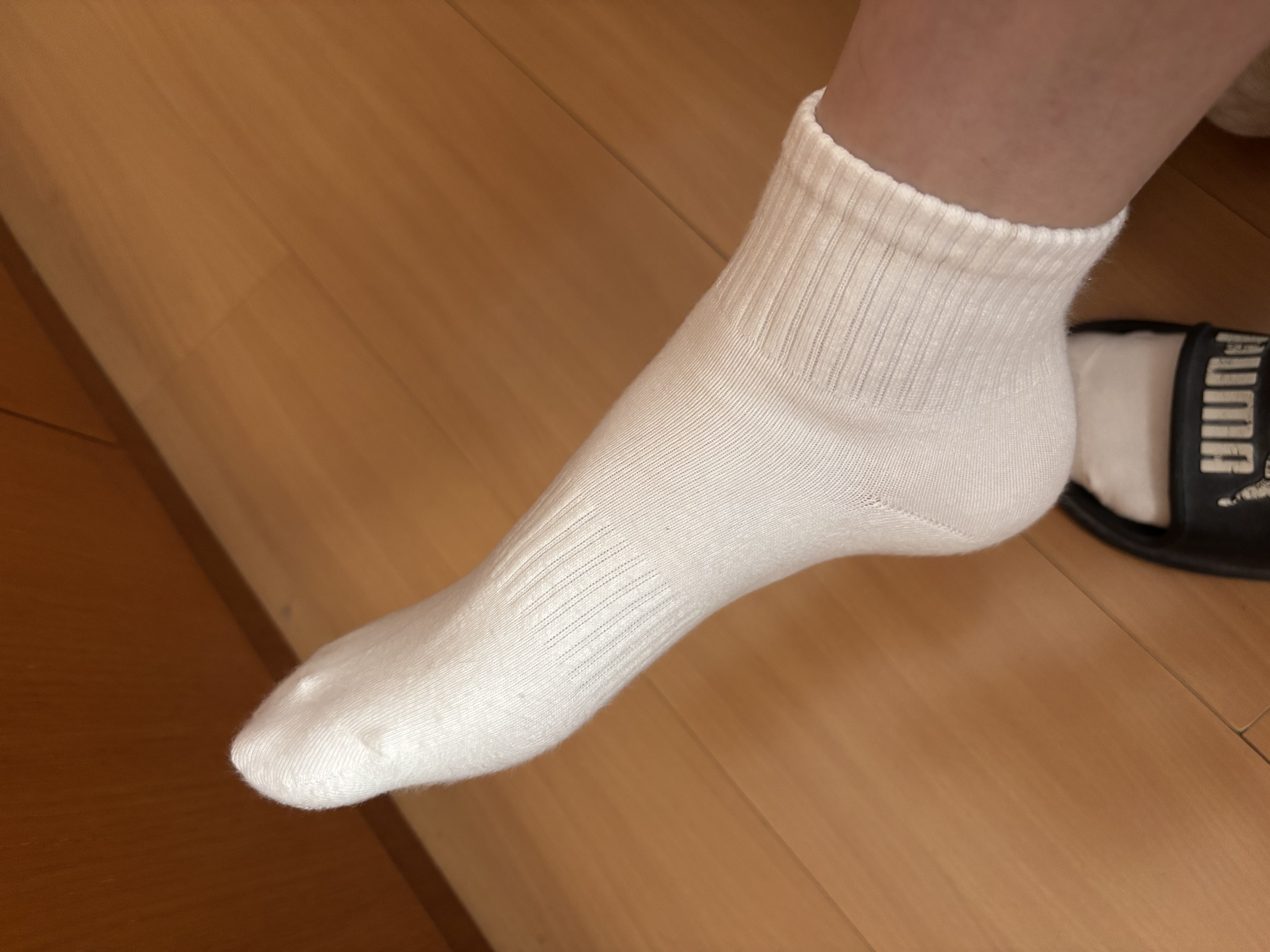 【新疆长绒棉】精梳棉袜子男女同款运动抗菌吸汗耐磨舒适透气高棉 白色 2双 均码 【中筒】 实拍图