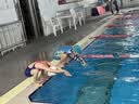 速比涛（Speedo）儿童泳衣经典竞速训练抗氯柔软贴合速干连体泳衣女童 海蓝/蓝 26 实拍图