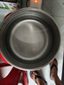 美的（Midea）电煮锅 小电锅 不锈钢0涂层电热锅 宿舍小锅多功能锅 1.6L学生寝室一体泡面小火锅XZC2017G 配蒸笼 实拍图