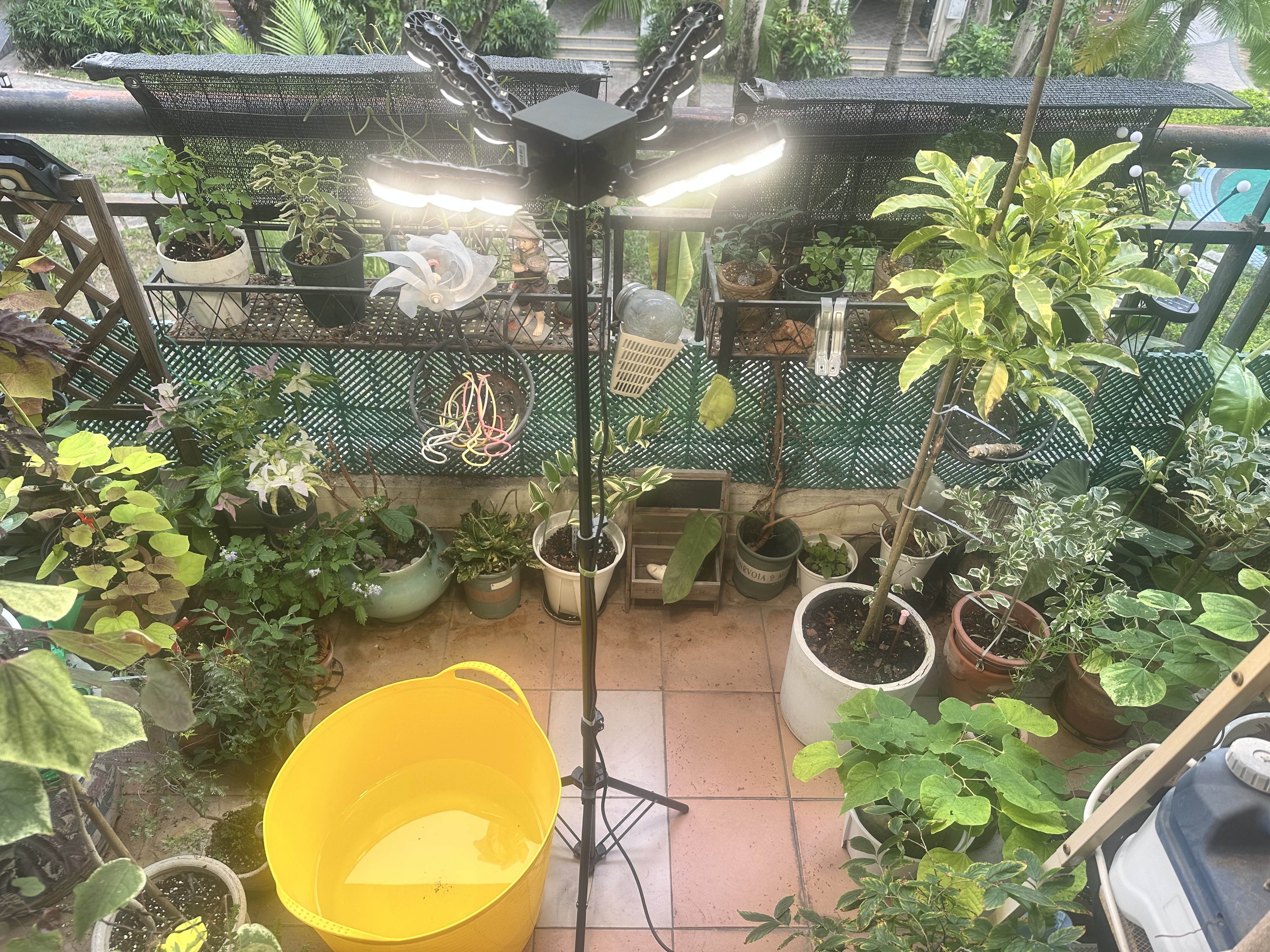 三思植物补光灯仿太阳室内全光谱展翅植物生长灯多肉LED补光灯鱼缸灯 【带调节支架】60W全光谱 实拍图