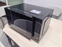 美的（Midea）M3升级款家用变频微波炉平板式易清洁800W微波速热智能菜单钻石背板加热20L小型一级能效（PM20M2 实拍图