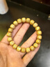 妍韵珠宝精品10x9mm黄金籽星月菩提手串原生态桶珠文玩把件佛珠男女士手链 实拍图