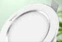 公牛（BULL）LED筒灯天花灯MT-B006B-AS白色金属筒灯6W3寸4000K 开孔70-85mm 实拍图