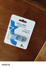朗科（Netac）8GB USB2.0 U盘UA91 车载电脑两用闪存盘 蓝紫色推拉 投标专用软件加密U盘 实拍图