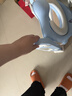 世纪宝贝（babyhood）儿童马桶辅助器 加大加宽宝宝坐便圈阶梯架座便器软垫款132天空蓝 实拍图