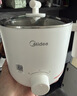 美的（Midea）电煮锅 电热锅 小电锅 宿舍小锅 学生寝室一体泡面小火锅多功能锅 1.7L 电煮锅小型1-2人 XZE1612 实拍图