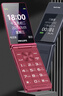 飞利浦（PHILIPS）V13P 海棠红 翻盖老人手机 移动联通电信4G全网通 双卡双待老年人手机大字大声音备用智能学生手机 实拍图