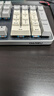 达尔优（dareu）EK810无线机械键盘 笔记本电脑办公商务键盘 2.4G蓝牙三模连接 全尺寸104键 深空灰茶轴 实拍图