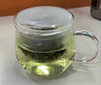 富光花茶杯 男女士茶水分离杯子 双层办公泡茶玻璃杯带把高硼硅水杯 实拍图