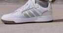 adidas ENTRAP美式校园风运动少年感复古篮球风板鞋男女阿迪达斯 白色/暗银金属/树脂黄   40 晒单实拍图