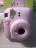 富士（FUJIFILM）instax  mini12 一次成像 立拍立得相机 mini12 鸢尾紫 官方标配（无相纸及周边配件） 实拍图