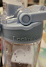 乐扣乐扣（LOCK&LOCK）人鱼线塑料运动水杯夏天便携水壶带刻度提手男女水杯子700ML蓝色 实拍图