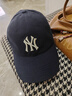 MLB帽子男女款棒球帽硬顶鸭舌帽休闲运动帽遮阳帽3ACPB135N-50NYS-F 实拍图