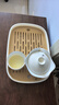 拜杰茶盘茶托 茶台小茶盘功夫茶具托盘储水式简约沥水盘茶海 小号 实拍图