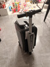 爱尔威（Airwheel）电动行李箱可骑行智能拉杆登机箱可坐可代步20英寸 SX豪华版一黑 实拍图