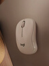罗技（Logitech）M240 无线鼠标 蓝牙鼠标 办公鼠标 简约便携 白色 实拍图