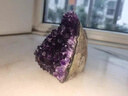 天然紫晶洞摆件恐龙蛋紫水晶洞原石聚宝盆钱袋子消磁净化开业送礼 天然紫晶洞恐龙蛋摆件-【随机定制底座】 帝王紫紫晶洞恐龙蛋约-200-400g 晒单实拍图