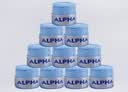 ALPHA 阿尔法TG350网球拍羽毛球拍手胶磨砂干性吸汗带握把胶 TG-350天蓝-10个装 实拍图