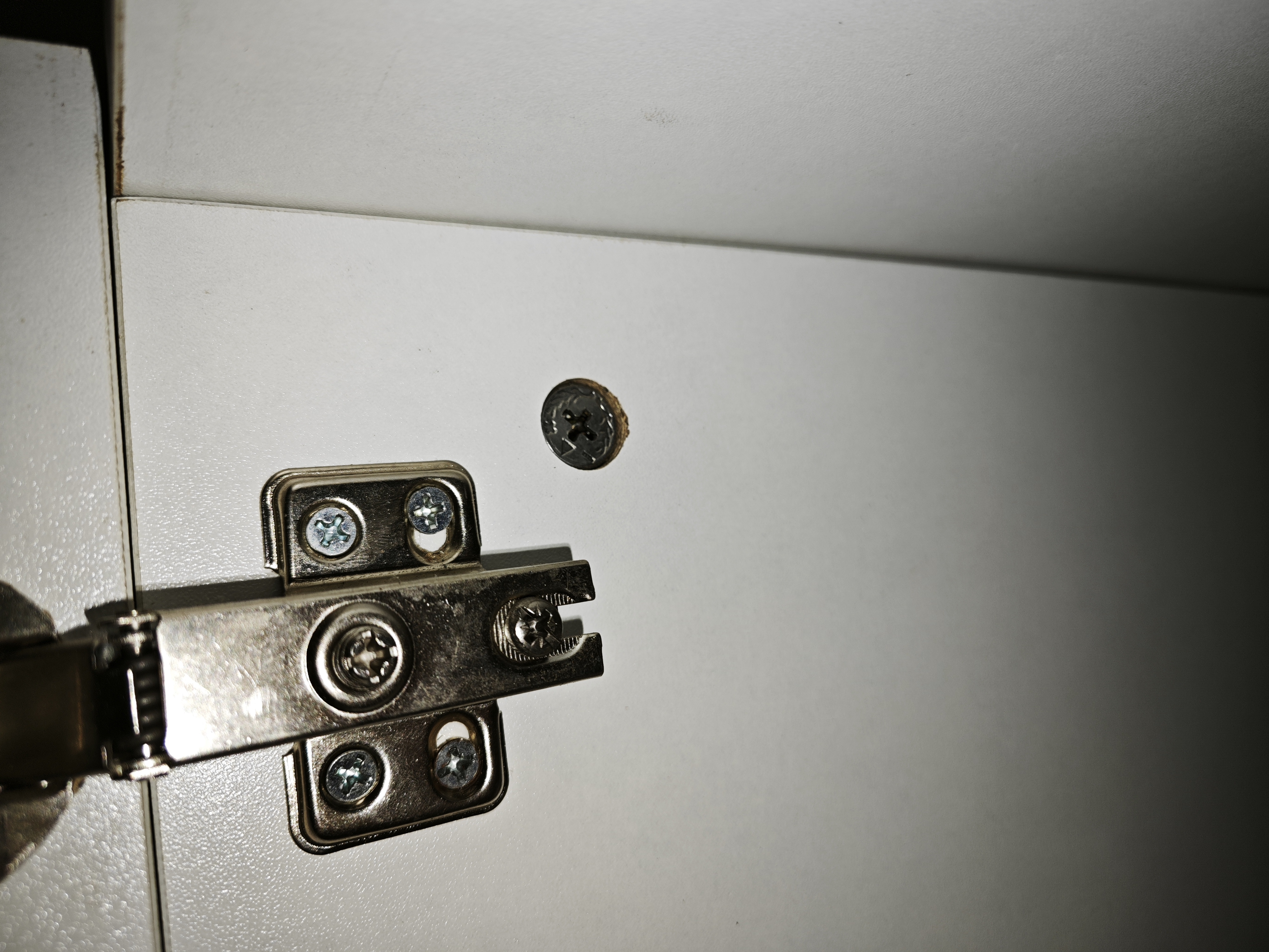 沪闵加厚型偏心轮家具三合一连接件床衣柜板式家具组装配件加厚螺丝螺母 【开孔15防碎轮 20套 杆子4cm】 实拍图