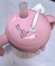 贝亲（Pigeon）儿童牛奶杯1-3岁宝宝喝水喝奶PPSU直饮奶瓶双吸管水杯 粉色330mL 实拍图