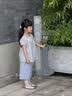 戴维贝拉儿童裤子夏装女童洋气印花防蚊裤女童卡通长裤 实拍图