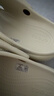 CROCS卡骆驰白鹿同款云朵洞洞鞋时尚百搭户外沙滩鞋|206750 骨白色-2Y2(含智必星) 38 (240mm) 实拍图