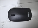 飞利浦（PHILIPS）M550无线蓝牙鼠标双模轻音 商务办公鼠标便携 人体工学左手通用苹果Mac台式电脑笔记本企业采购 M550黑色【2.4G无线+蓝牙双模】 实拍图