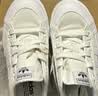 adidas NIZZA PLATFORM厚底增高运动帆布鞋女阿迪达斯三叶草 一号黑/白   36 实拍图