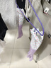 添赞（Titanfine） 添赞家务乳胶加绒加厚手套1副L码洗衣家用耐磨防水加长套袖紫色 实拍图