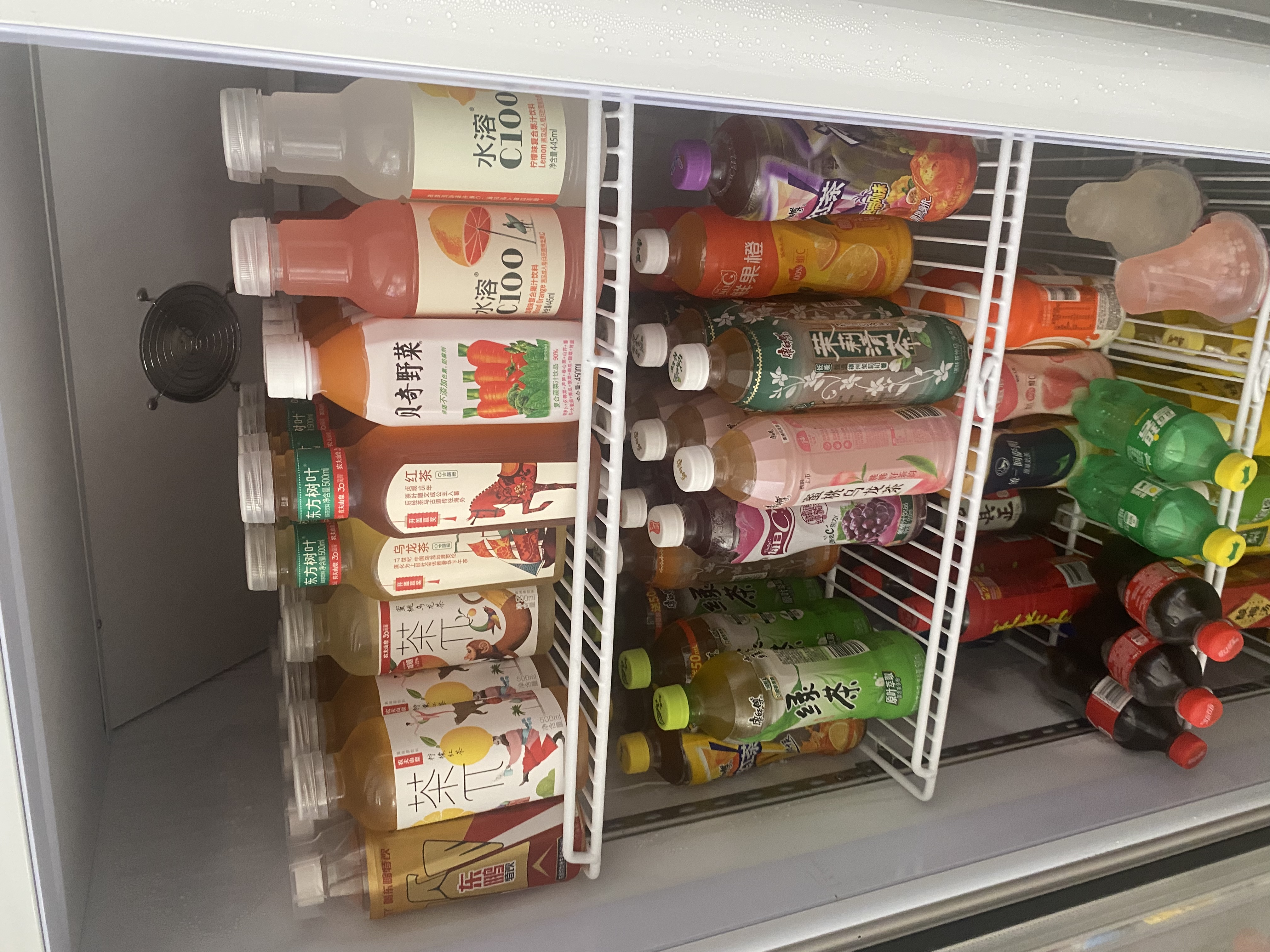 星星（XINGX）展示柜冷藏保鲜柜 双开门立式冰柜饮料柜商用冰箱冷柜风直冷麻辣烫超市便利店蔬菜水果啤酒酒水柜 1200升三门风循环 LSC-1218Y 实拍图
