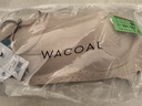 华歌尔（Wacoal）蓝标内衣女凉感无肩带防滑美背软支撑无钢圈抗菌抹胸文胸WC3423 灰肤色 M 实拍图