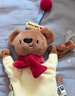 babycare甜梦安抚巾牙胶新生儿婴儿安抚玩具毛绒玩偶手偶可咬-小熊布布 实拍图