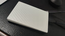 西部数据（WD）移动硬盘2TB USB3.0 My Passport随行版2.5英寸 白 机械硬盘 笔记本电脑外接 大容量加密 家庭存储 实拍图