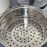 美的（Midea）电煮锅 小电锅 电蒸锅 电火锅 电热锅 分体式可拆洗 2.6L学生宿舍多功能锅 泡面锅 XZC2061 配蒸笼 实拍图